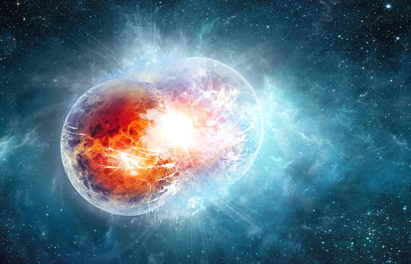 Science & Vie Collision étoile à neutron