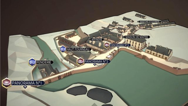 Touchscreen application — LES FORGES DE LA HUNAUDIERE