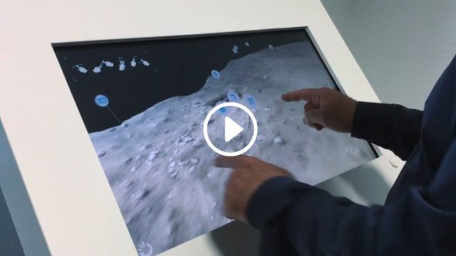 Touchscreen application — ARCHAEOLOGICAL CASTING.
