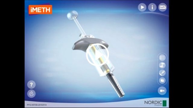 Touchscreen application — NordicPharma. Presentation apps.