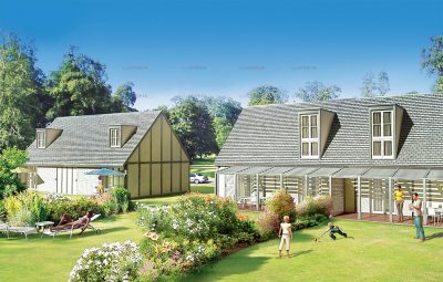 Biarritz house. Holiday-home real estate development.