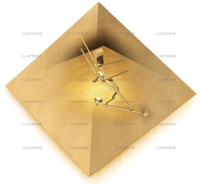 Cheops, the hidden chamber 1 - Science & Vie