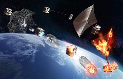 Science & Vie How to collect orbital debris