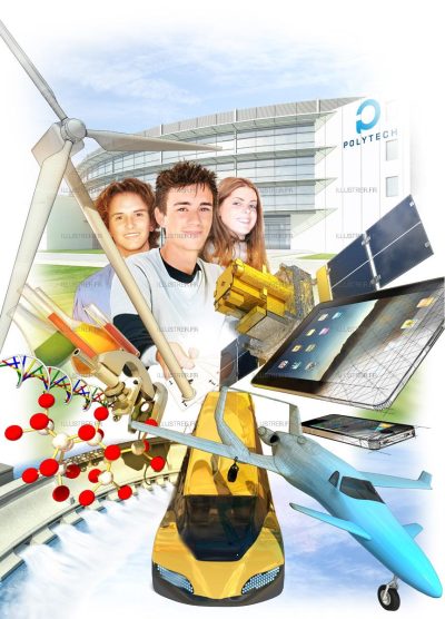 Poster for Polytech engineering school