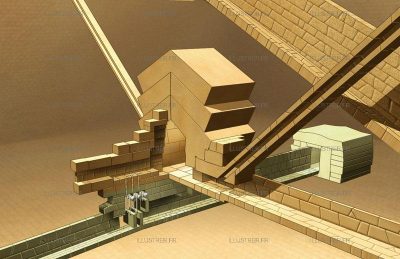 Cheops, the hidden chamber 3 - Science & Vie