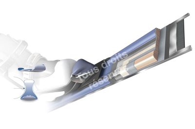 Parabolic ski cross-section Science & Vie