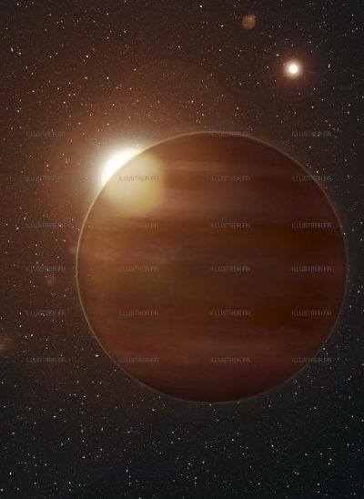 Exoplanet HAT-P-1 b, Science&Vie Special Issue
