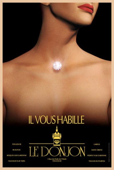 Designed and drawn for a jewelry store chain (Marelles Communication)