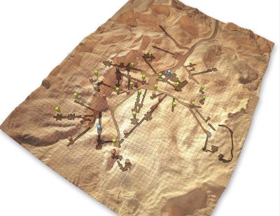Science et Vie - 3D map of the Valley of the Kings