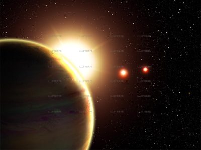 Exoplanet HD 188753A b, Science&Vie Special Issue