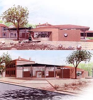 MJC architecture project in the Toulouse suburbs