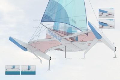 Maxi hydrofoil description