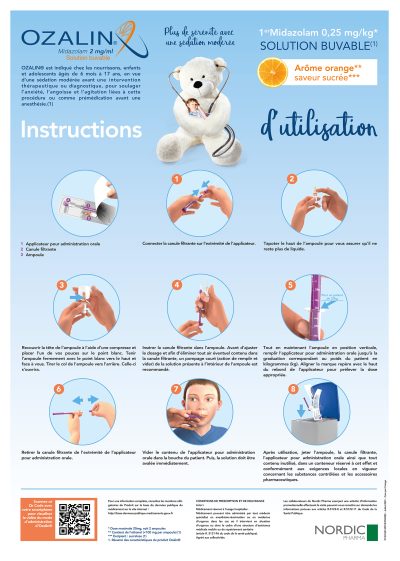 Nordic Pharma — OZALIN poster
