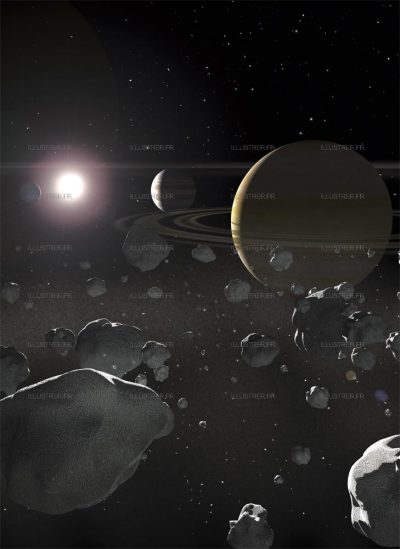 Exoplanet HD 69830 b, c, Science&Vie Special Issue