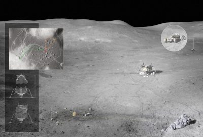 Ciel & Espace December 2012 - The Apollo 17 remains